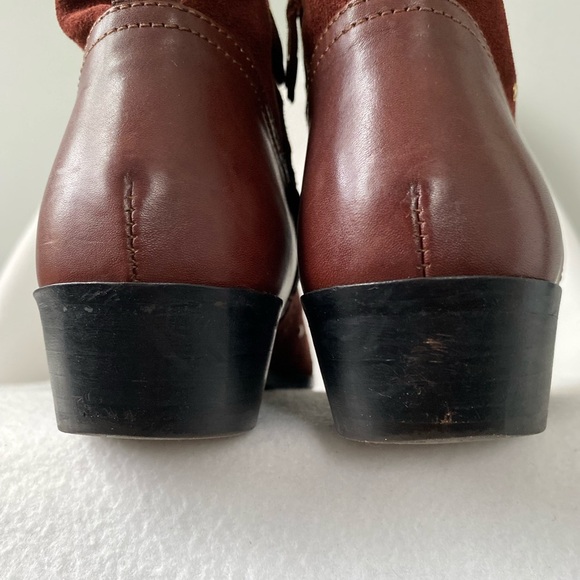 Geox Respira European Size 39 Suede Rust Bootie - Picture 16 of 16